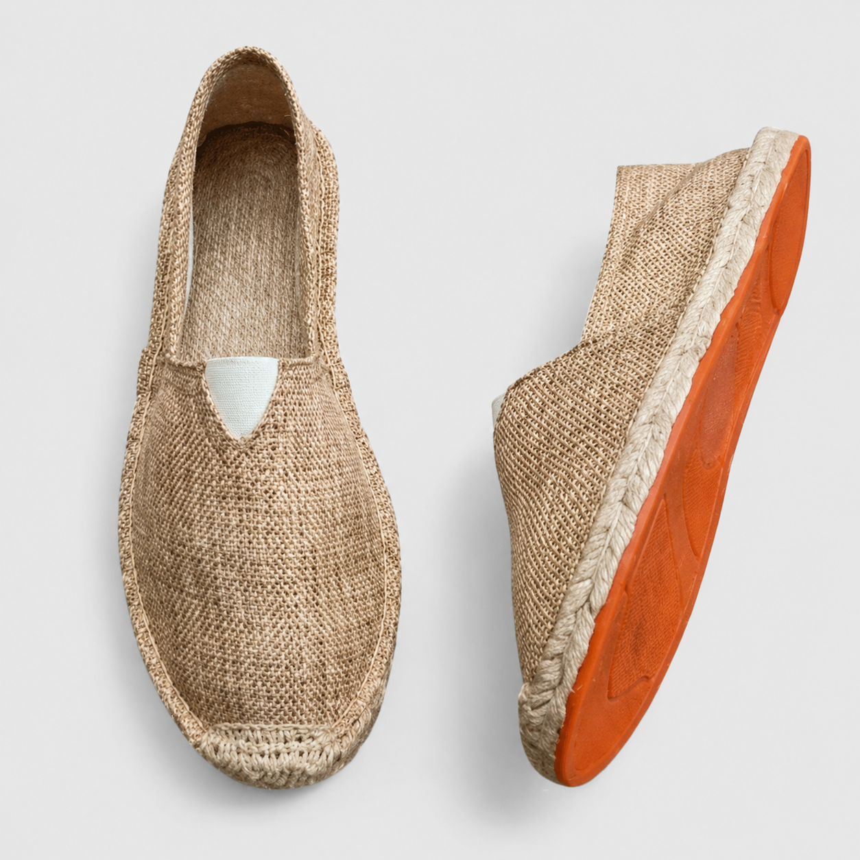 Zapatos de Mujer Estilo Alpargata sin Cierre con Borde Trenzado en la Suela-Dress shoes for men-Casaluzia
